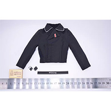 1:6 Scale German WWII Panzer Jacket with Collar tabs and Wiking Cuff Titles